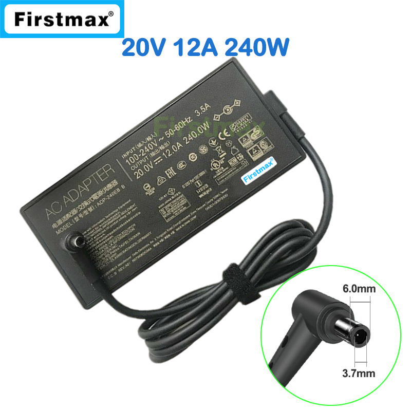 Pc Gaming Rog - Zasilacz sieciowy 20V 12A 240W do