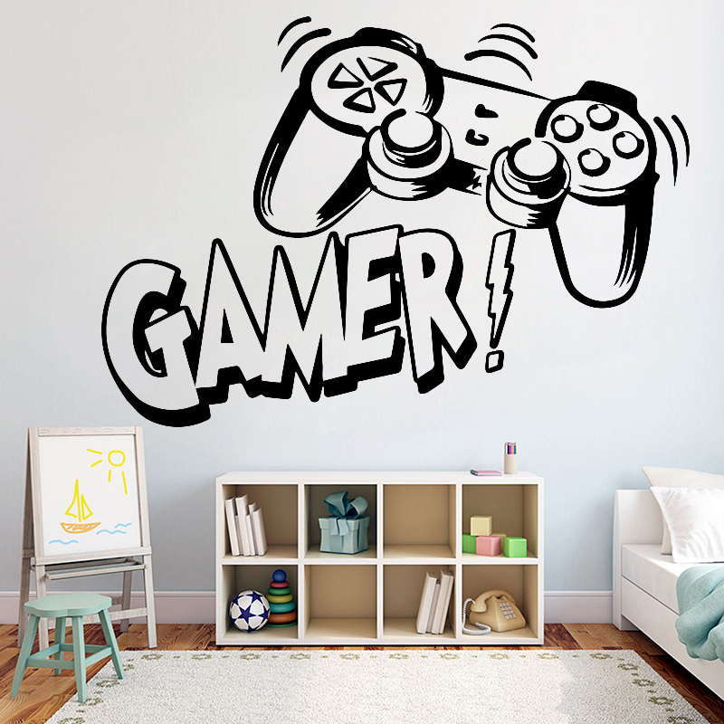 Pc Gaming Quotes - Naklejki ścienne dla dzieci pokój gra