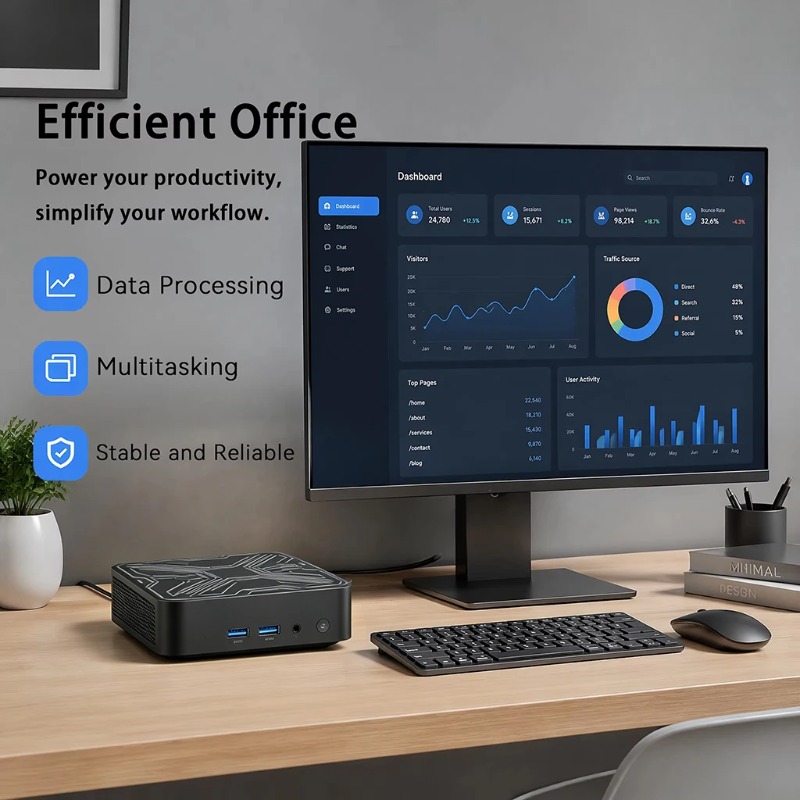 Nowy Mini PC Przenośny Intel C – Pc Gaming Jumbo recenzja i cena