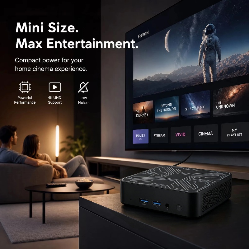 Nowy Mini PC Przenośny Intel C – Pc Gaming Jumbo recenzja i cena