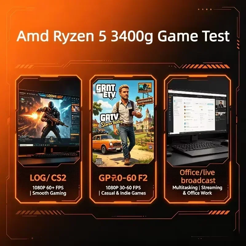 Procesor AMD Ryzen 5 3400G R5  – Pc Gaming Ryzen 5 recenzja i cena