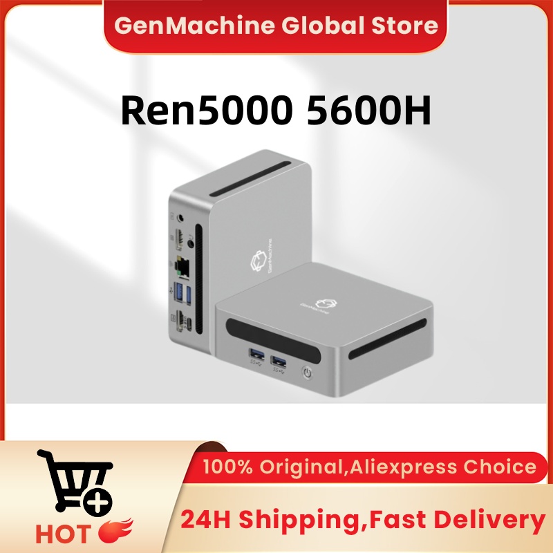   GenMachine Mini PC AMD Ryz – Pc Gaming Ryzen 5 recenzja i cena