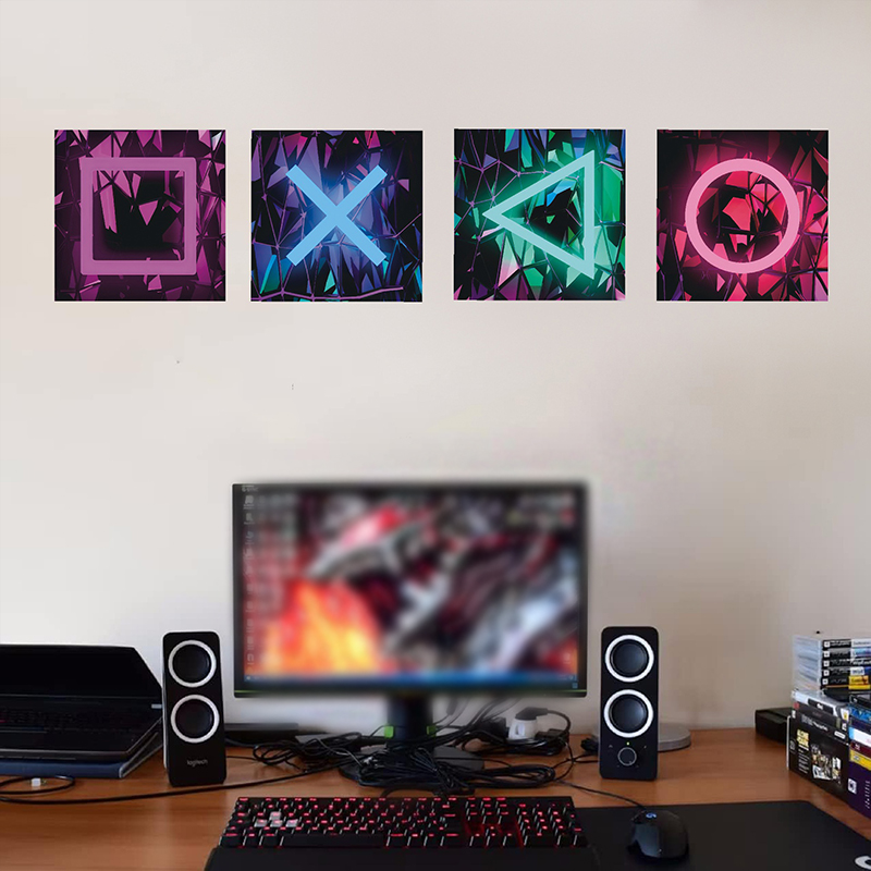 4 SZTUK Pokój gier dla dzieci  – Pc Gaming Quotes recenzja i cena