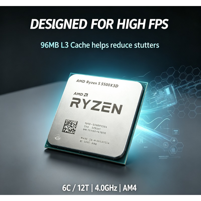 AMD Ryzen 5 5500X3D Procesor d – Pc Gaming Ryzen 5 recenzja i cena