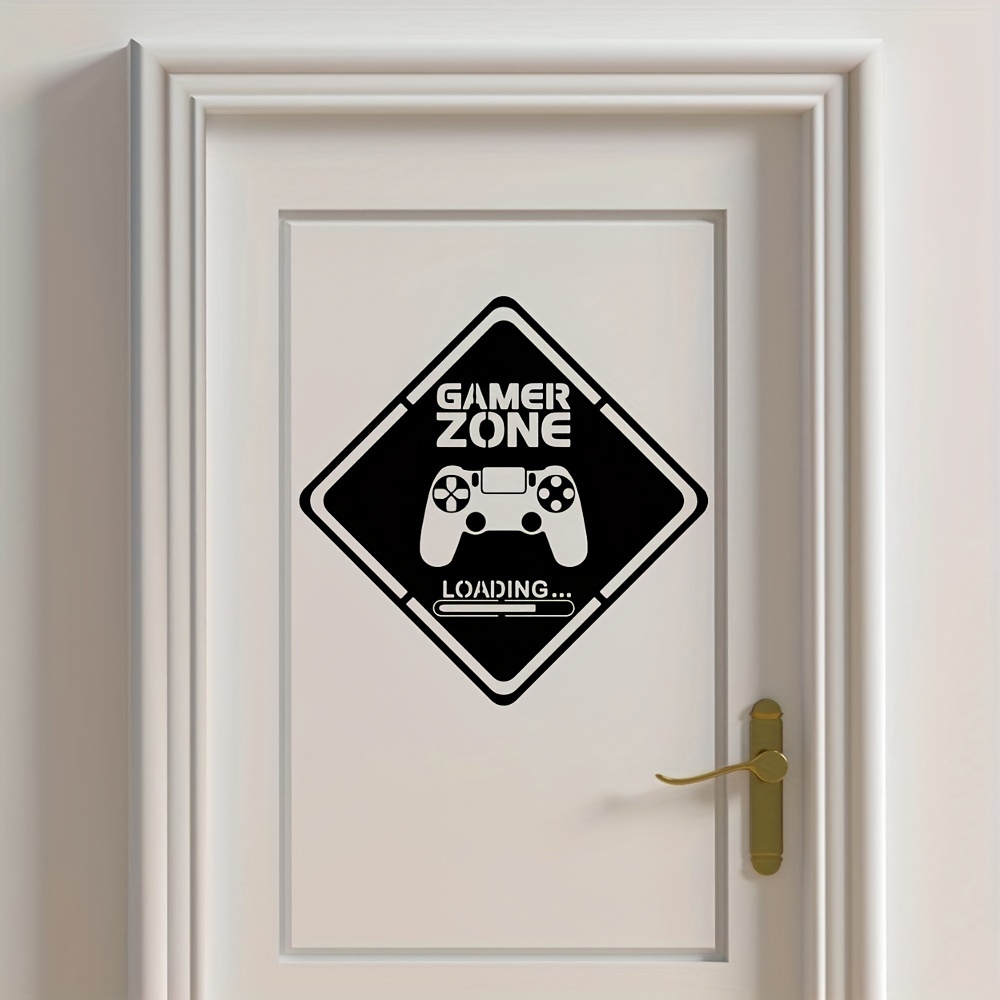 1szt Naklejka na drzwi Gamer Z – Pc Gaming Quotes recenzja i cena