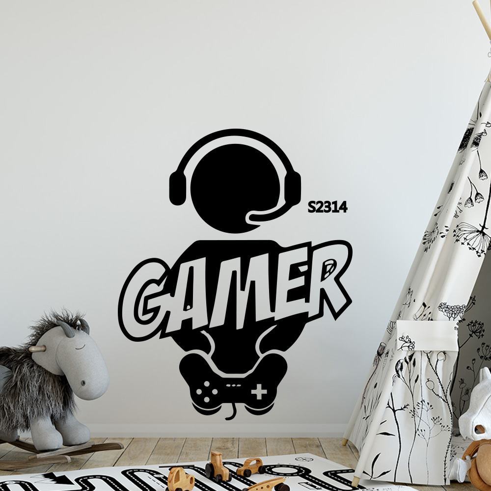 1szt Naklejka ścienna dla grac – Pc Gaming Quotes recenzja i cena